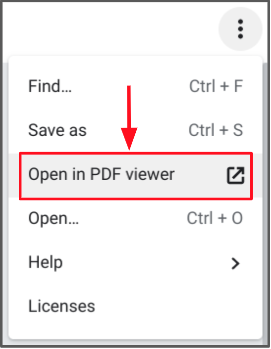 open in PDF viewer