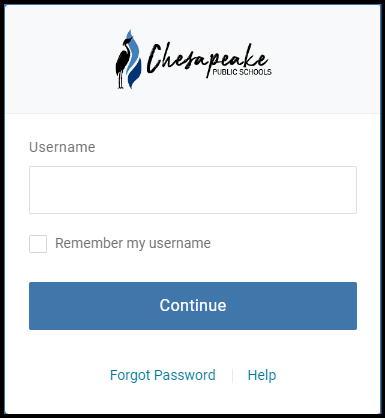sign-in screen
