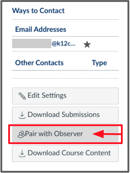 pair with observer