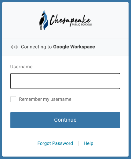onelogin username screen