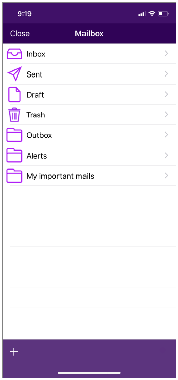 syn messages mobile