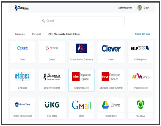 Staff OneLogin Portal