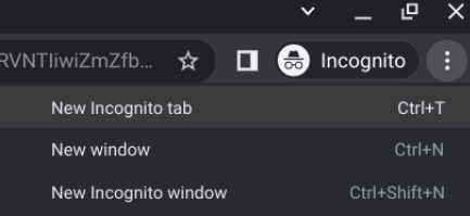 incognito browser mode