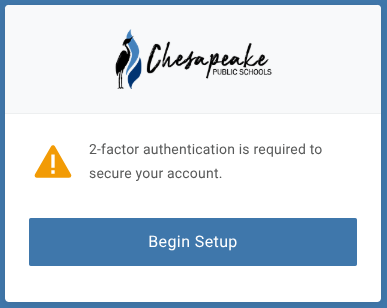set up two-factor authentication