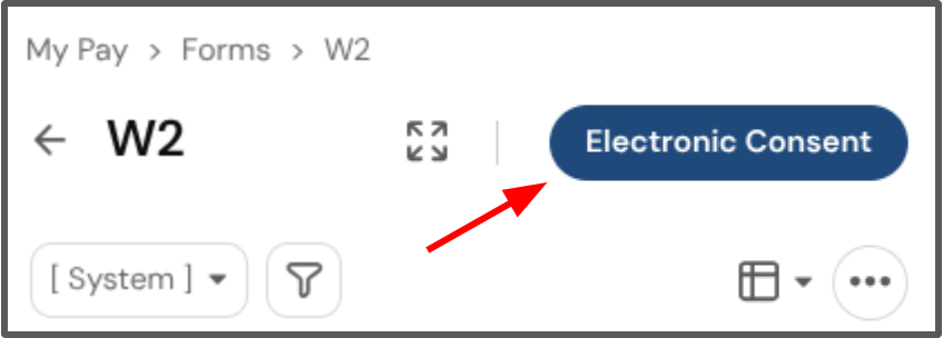 electronic consent button
