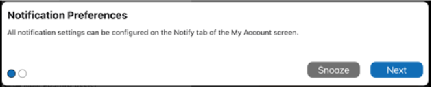 notification preference message