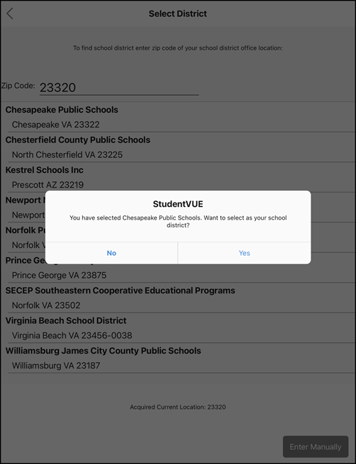 StudentVUE choose CPS district screen 4.PNG