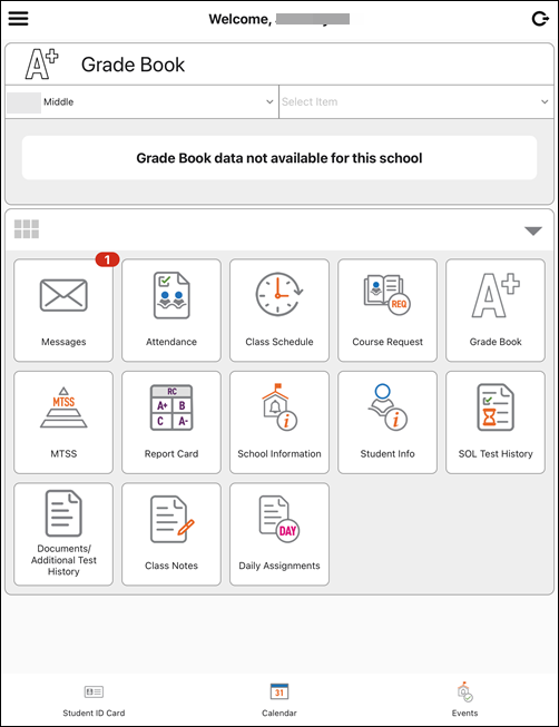 StudentVUE Tiled View Mobile View.PNG