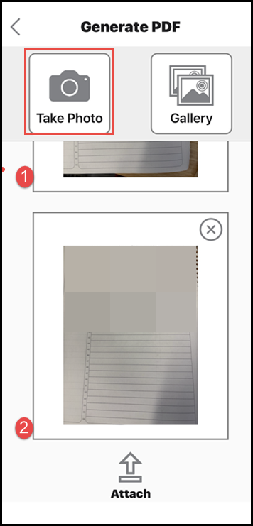 Enter File Name & Attach