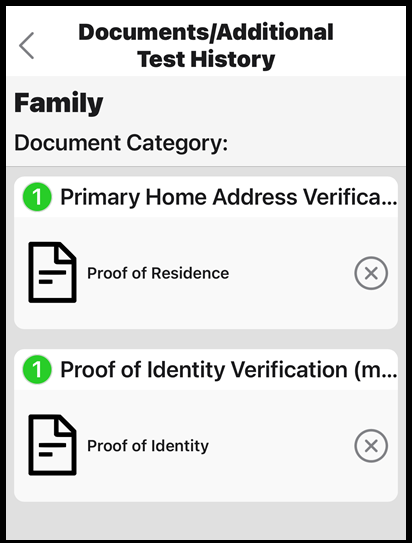 Green Number appears
