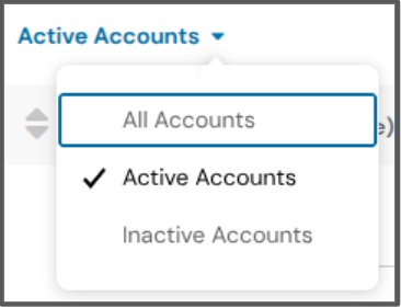 active and inactive direct deposits