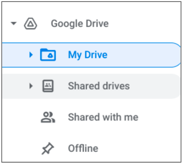 google drive folder