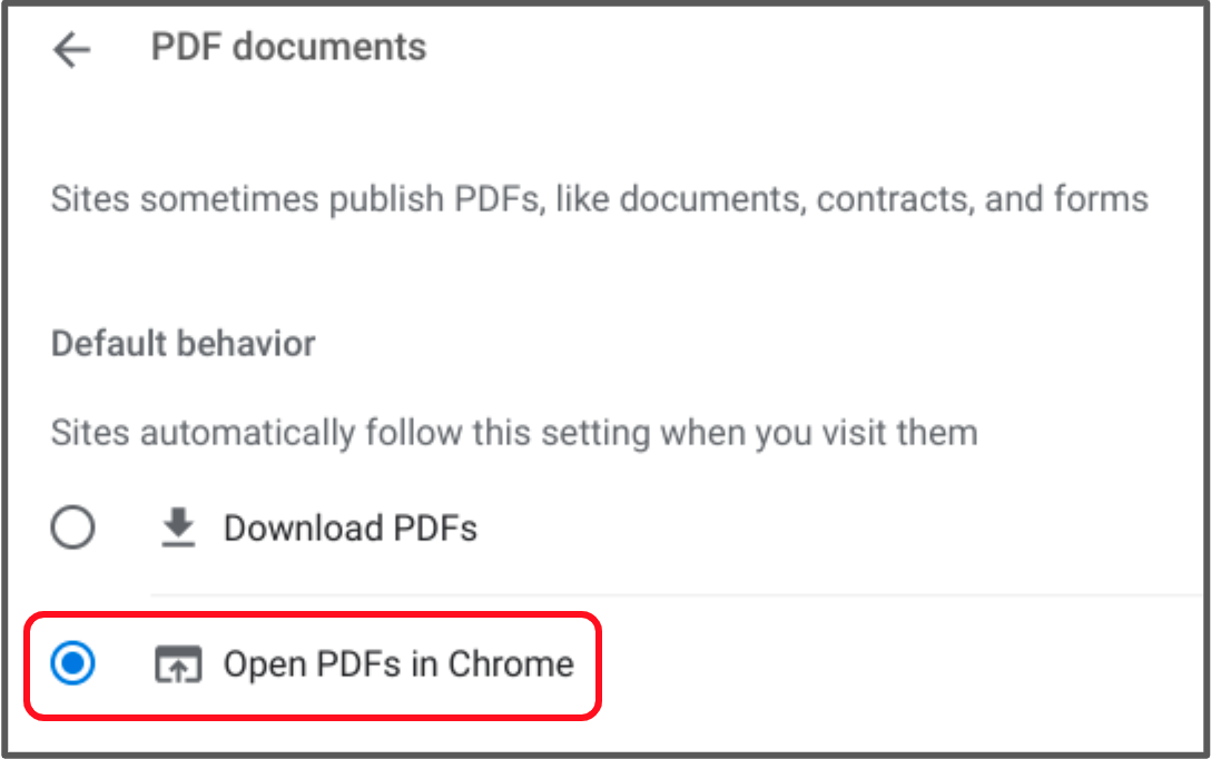 open pdf in chrome