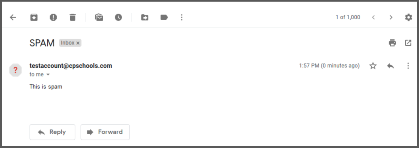 Reporting Spam In Your Gmail Account CPS Help Desk