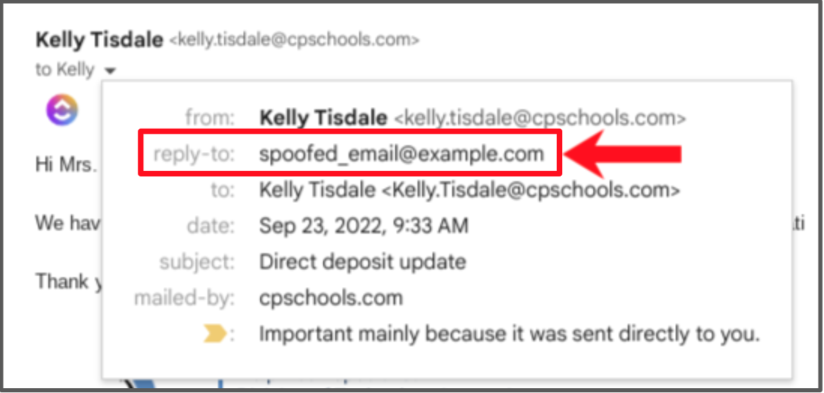 reply to information